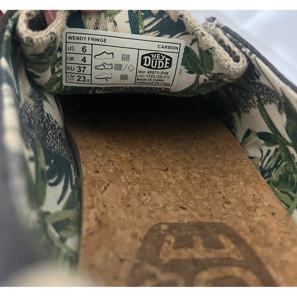 hey dude women shoes size 6 wendy fringe - Picture 8 of 8